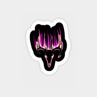 deer skull Sticker